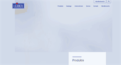 Desktop Screenshot of leiber.de